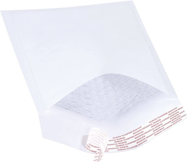 500 #1 7.25x12 White Kraft Paper Padded Bubble Envelopes Mailers Shipping 7.25"x12"